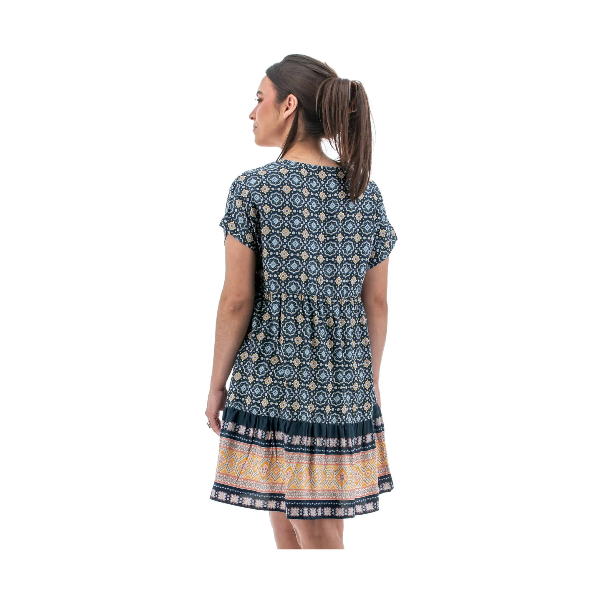 Aventura Women's Vernazza Dress - Black Iris - ONLINE STORE CREDIT/EXCHANGE ONLY