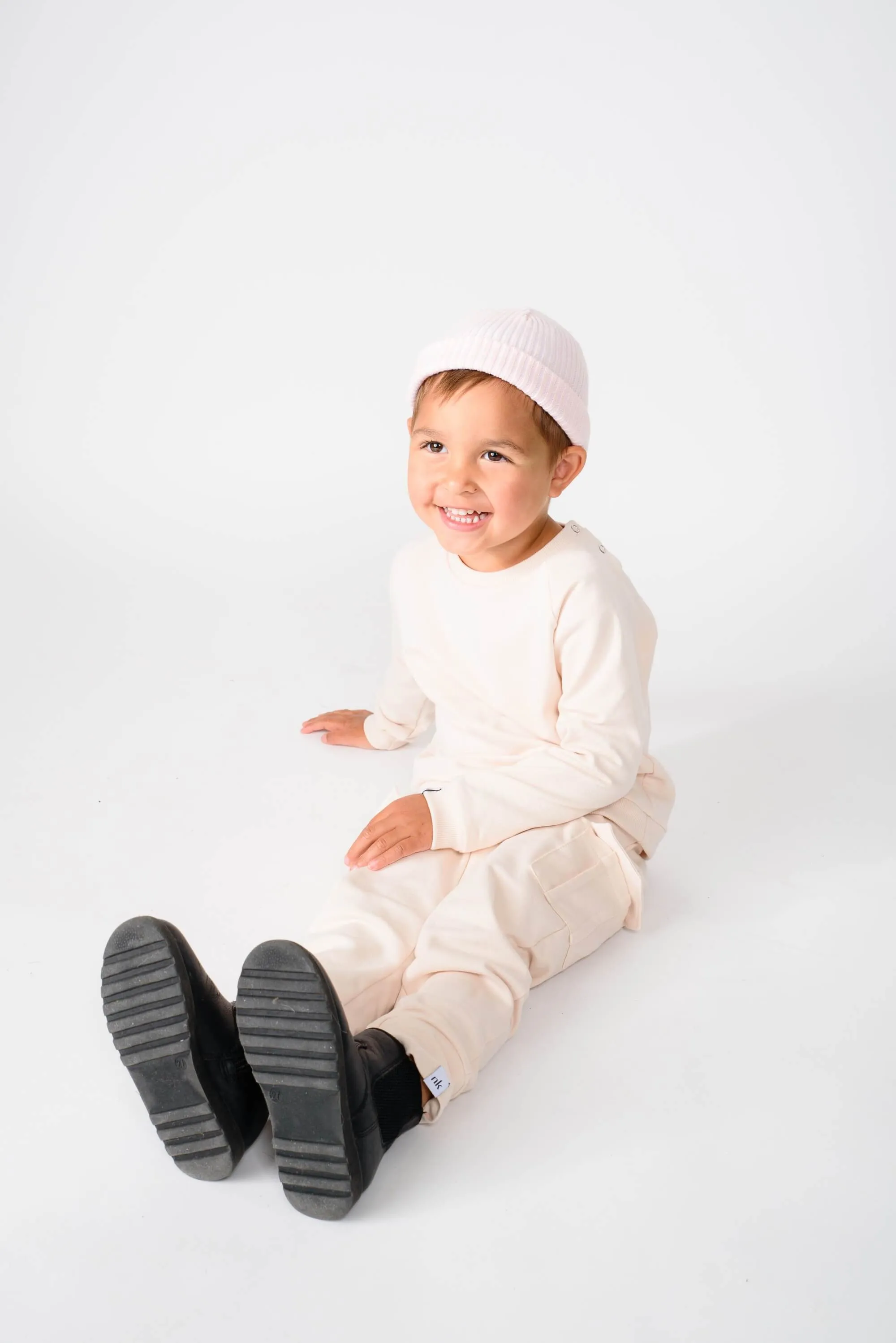 Comfy Cargo Pants, Ivory