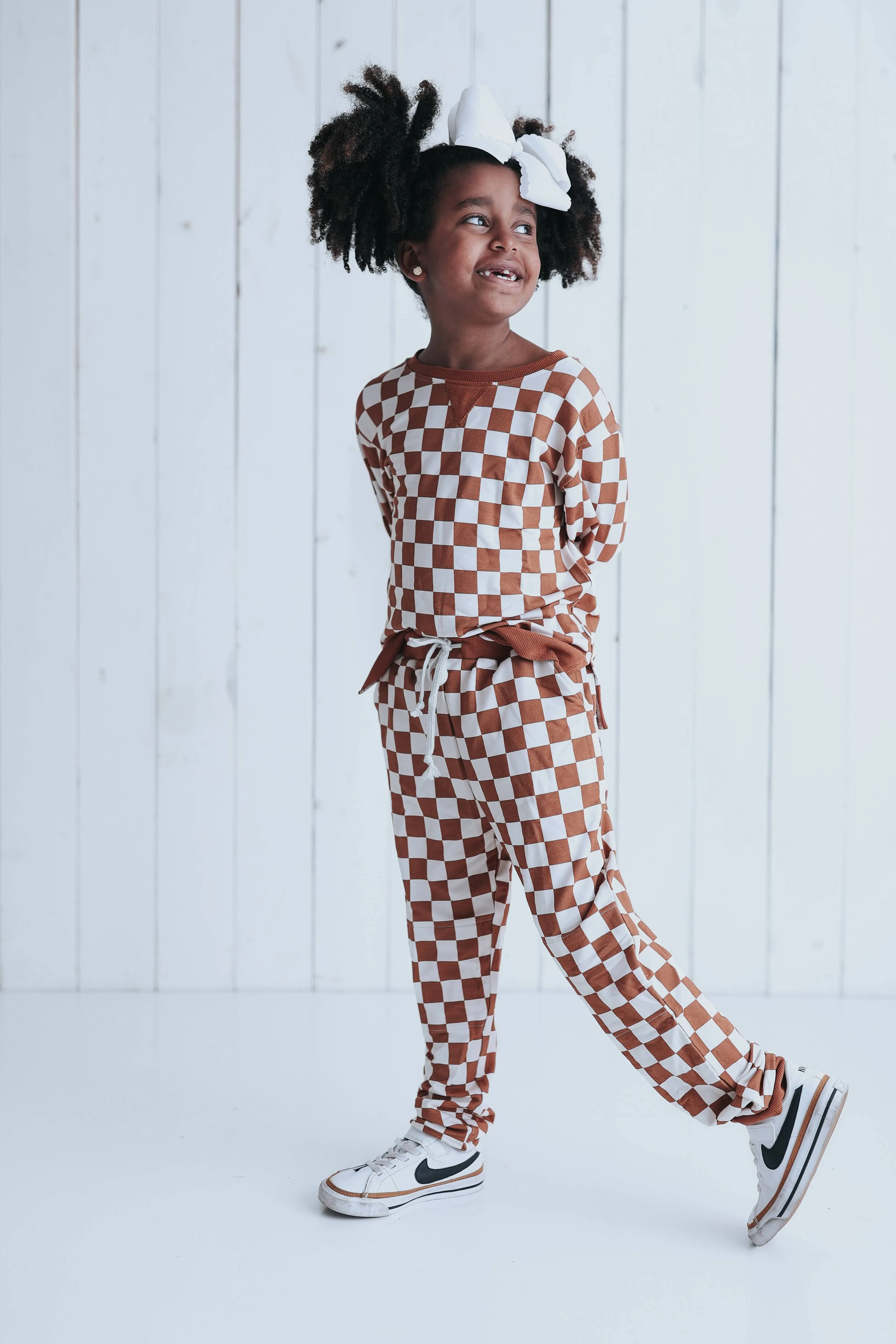 COPPER CHECKERS DREAM JOGGER