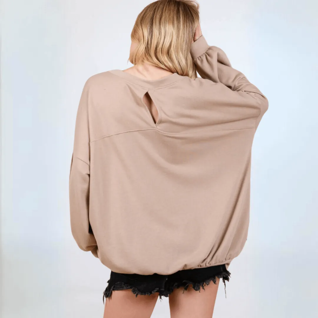 Cozy Convenient Pocket Sweatshirt Made in USA