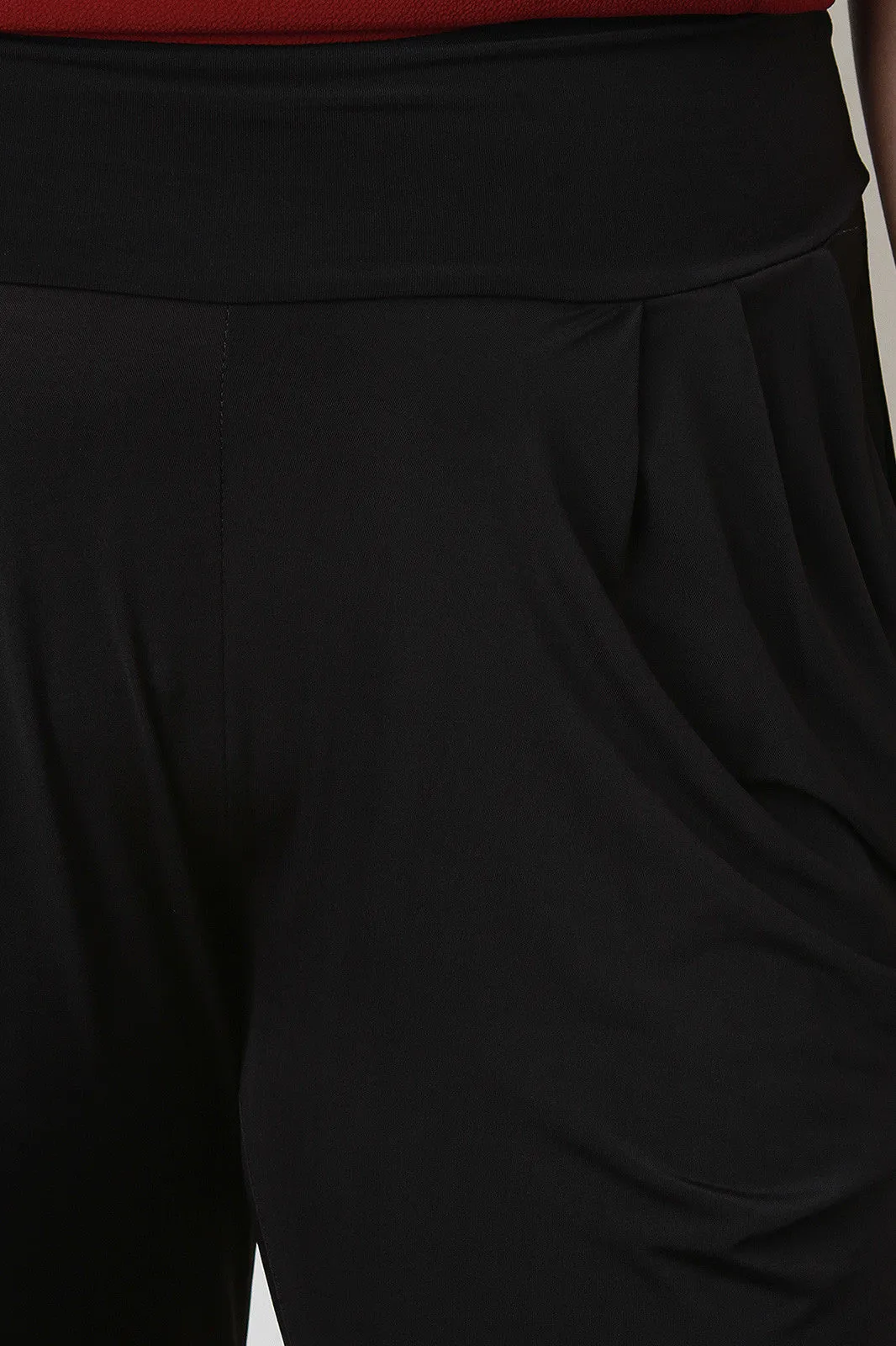 Draping Tapered Jogger Pants