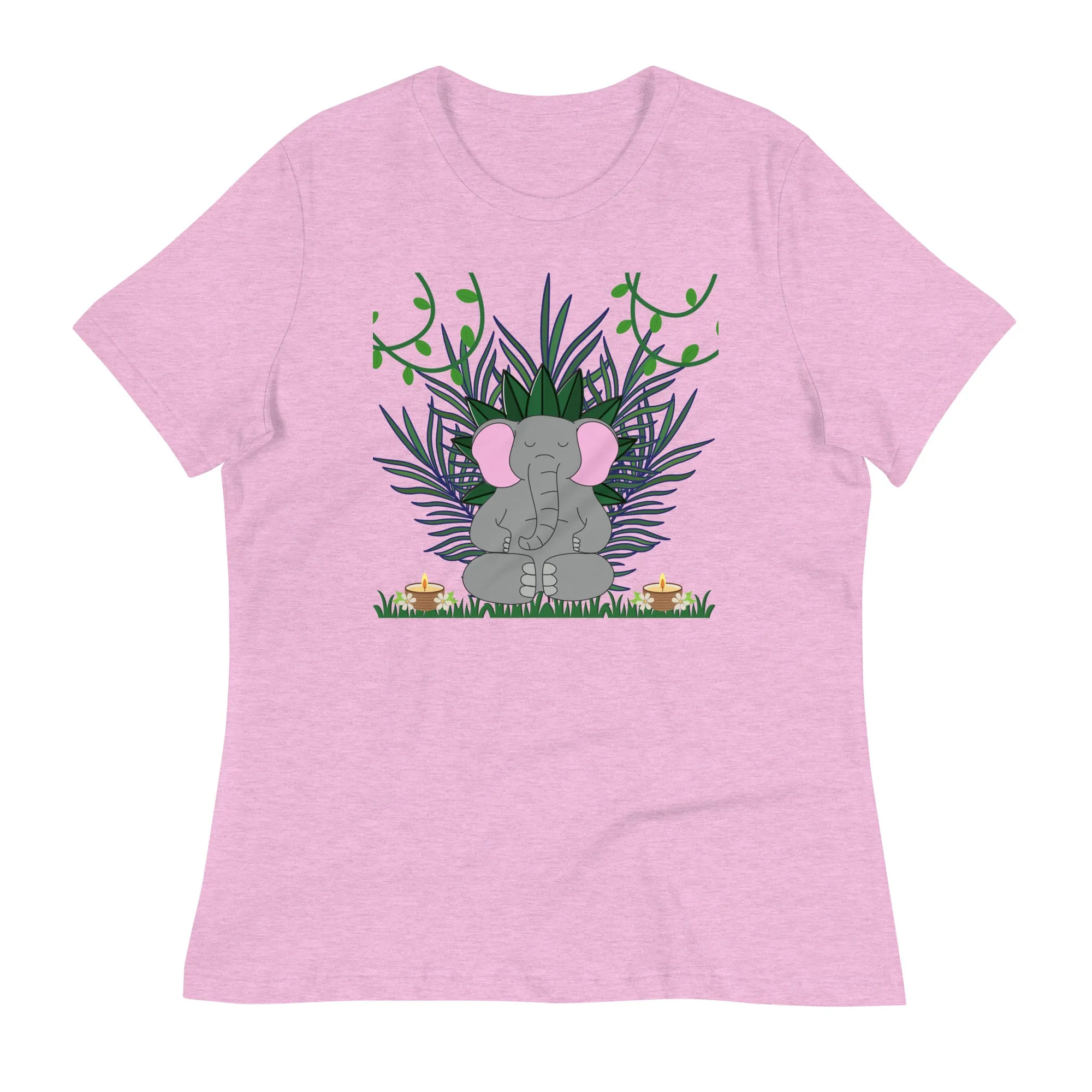 Elephant tees cute & comfortable ladies tee- Lioness love