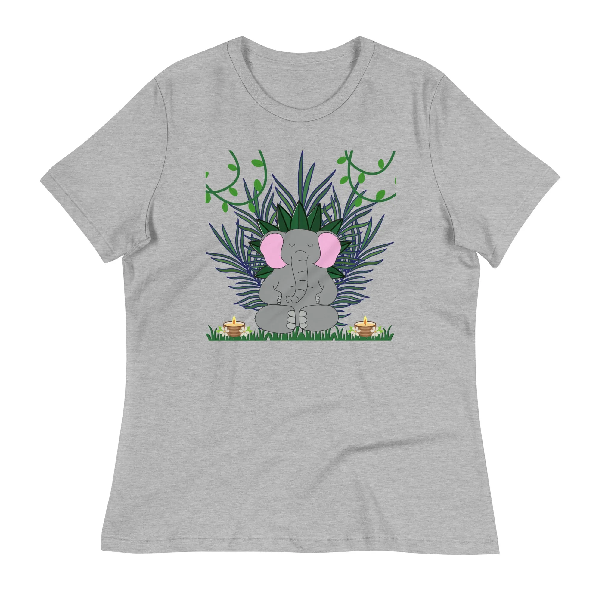 Elephant tees cute & comfortable ladies tee- Lioness love