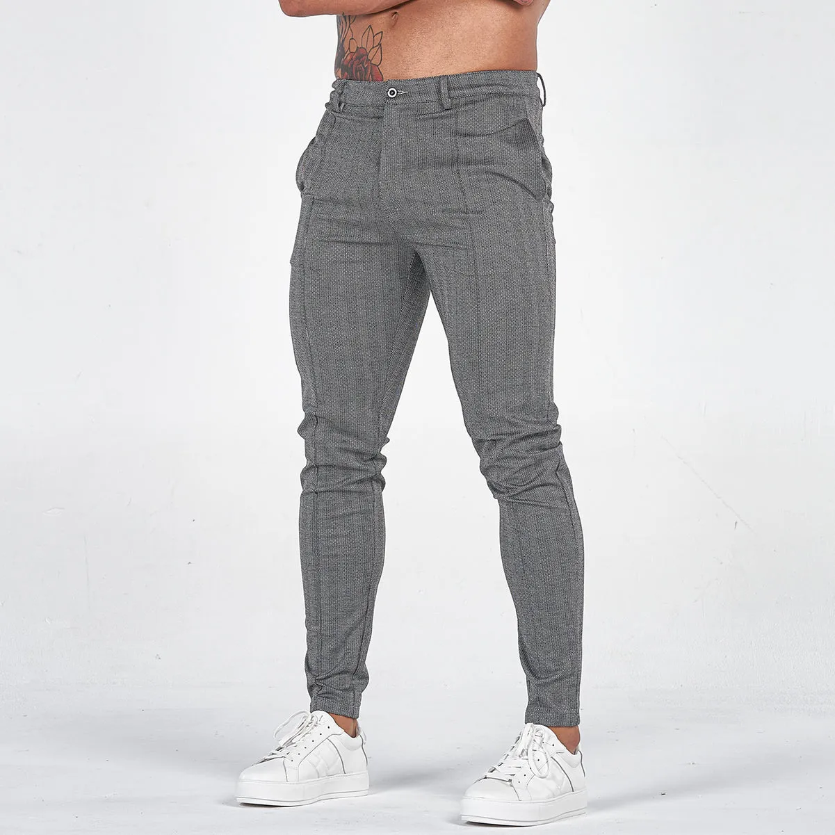Fashionable commuter casual trousers