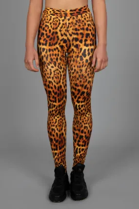 Hear Me Roar! High Waist Leggings, Leopard