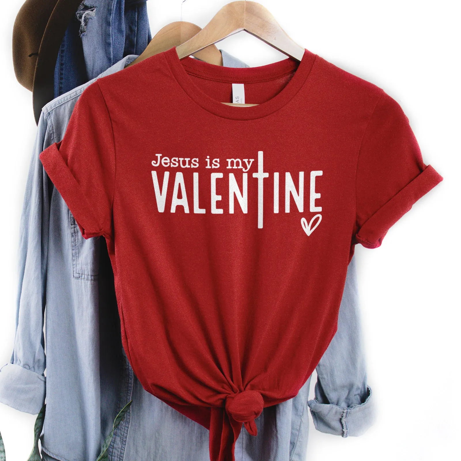 Jesus Is My Valentine Tee