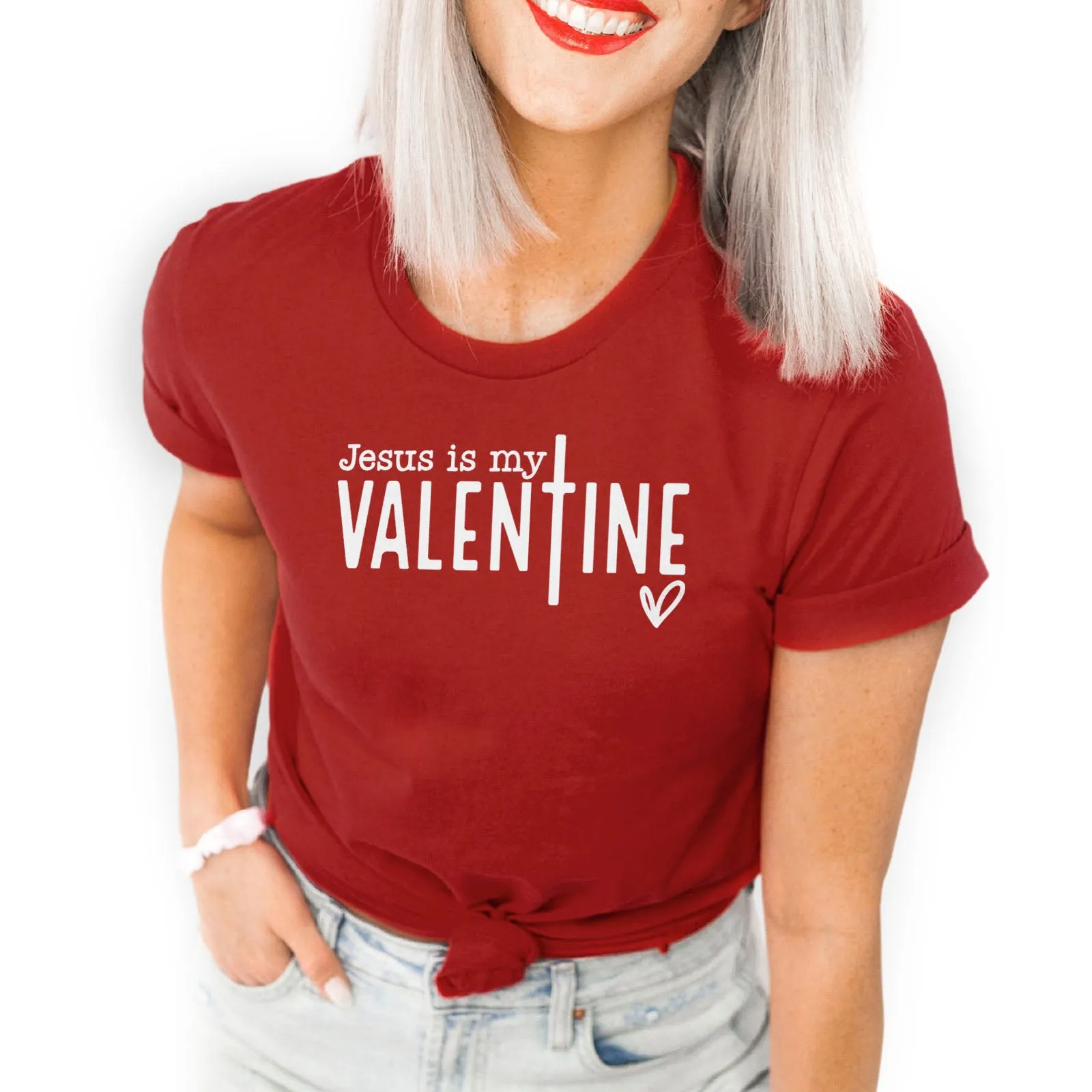 Jesus Is My Valentine Tee