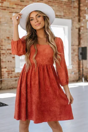 Lillih Washed Square Neck Dress | S-XL | PRE ORDER