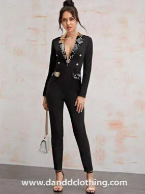 Lovely African Stylish Print Jumpsuit