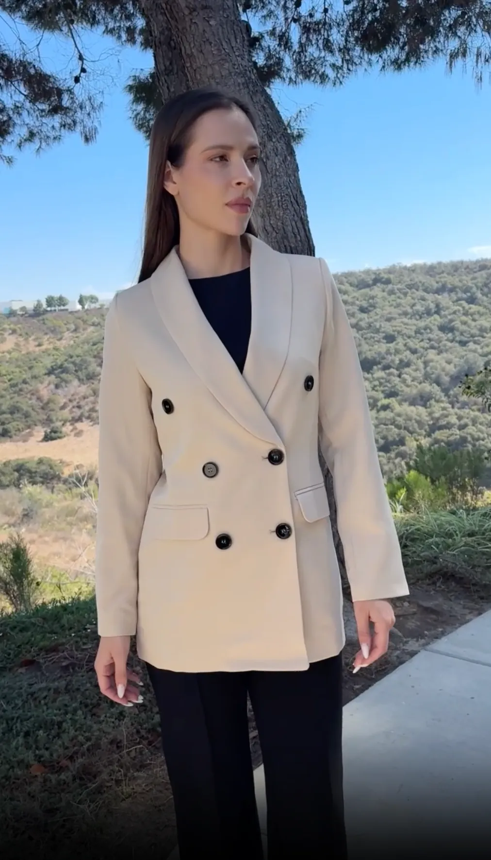 Lyla Long Light Comfy Jacket - Vanilla