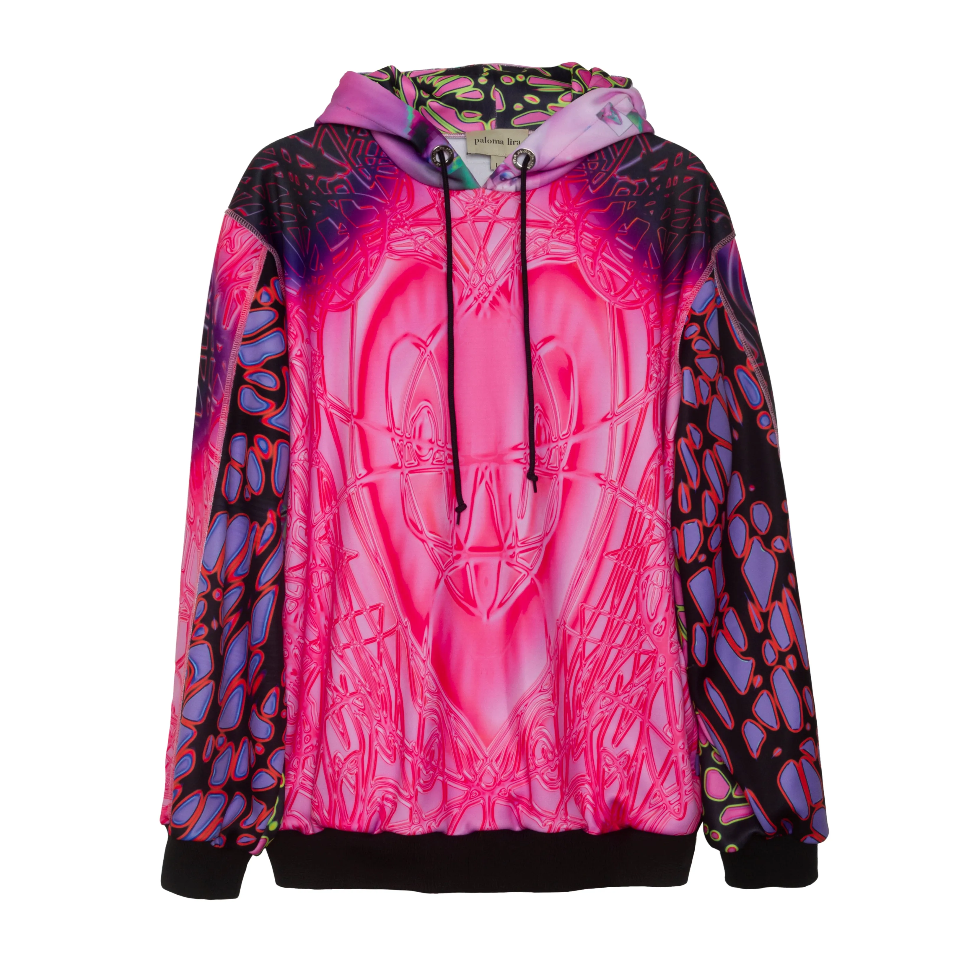 NRG Patchwork Printed Hoodie