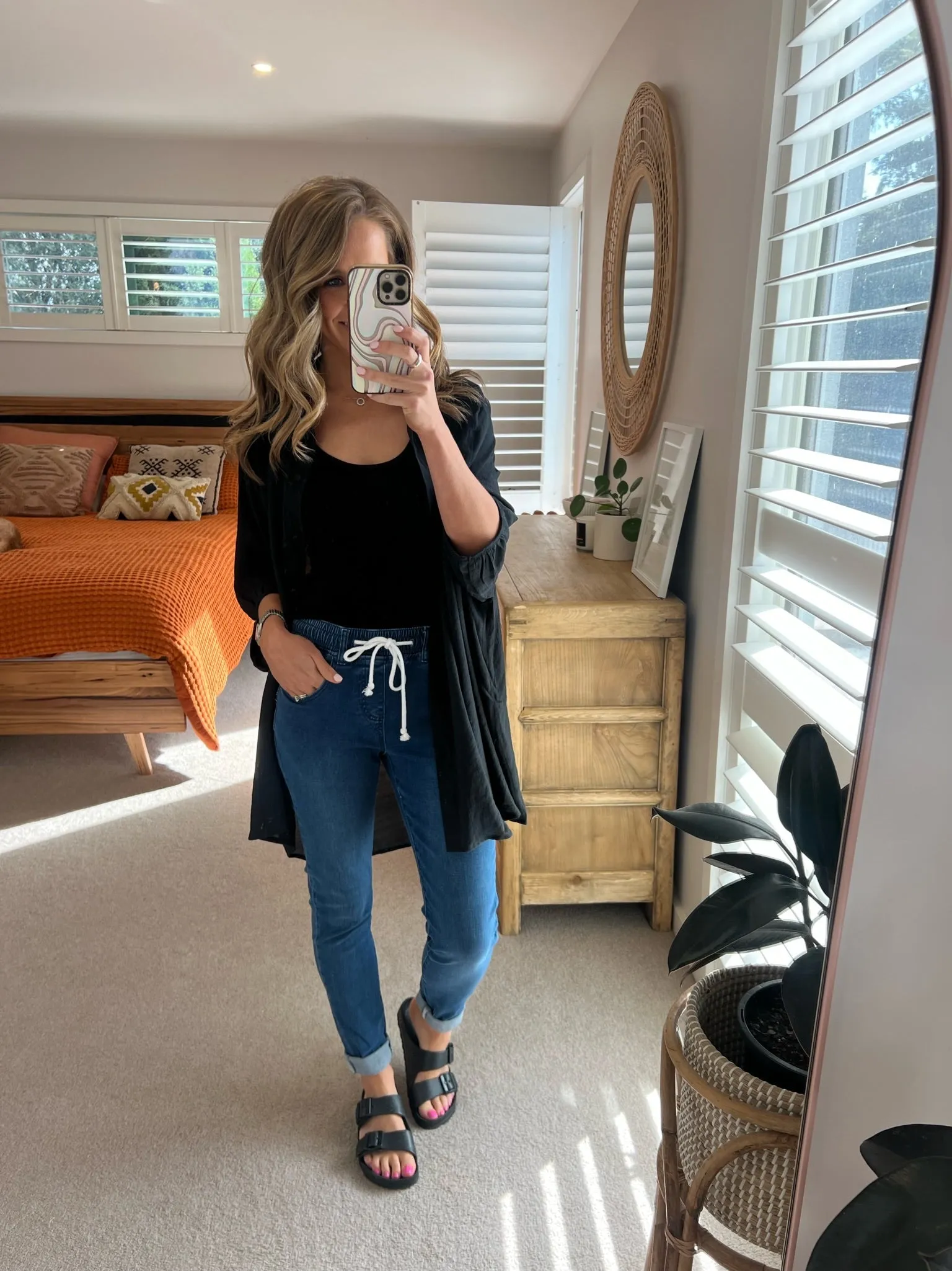 Oakleigh Pull On Denim - Dark