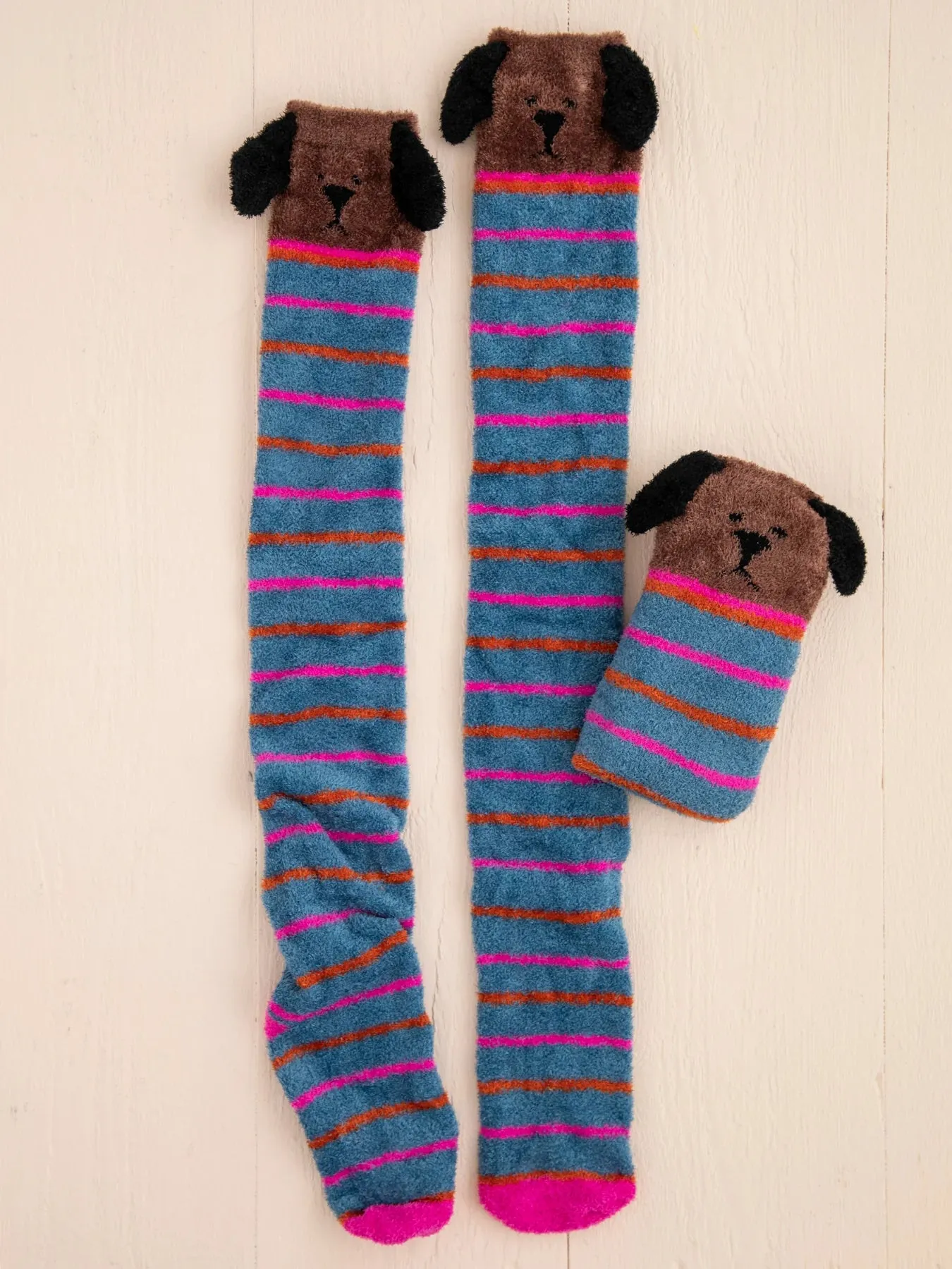Over-the-Knee Critter Cozy Socks
