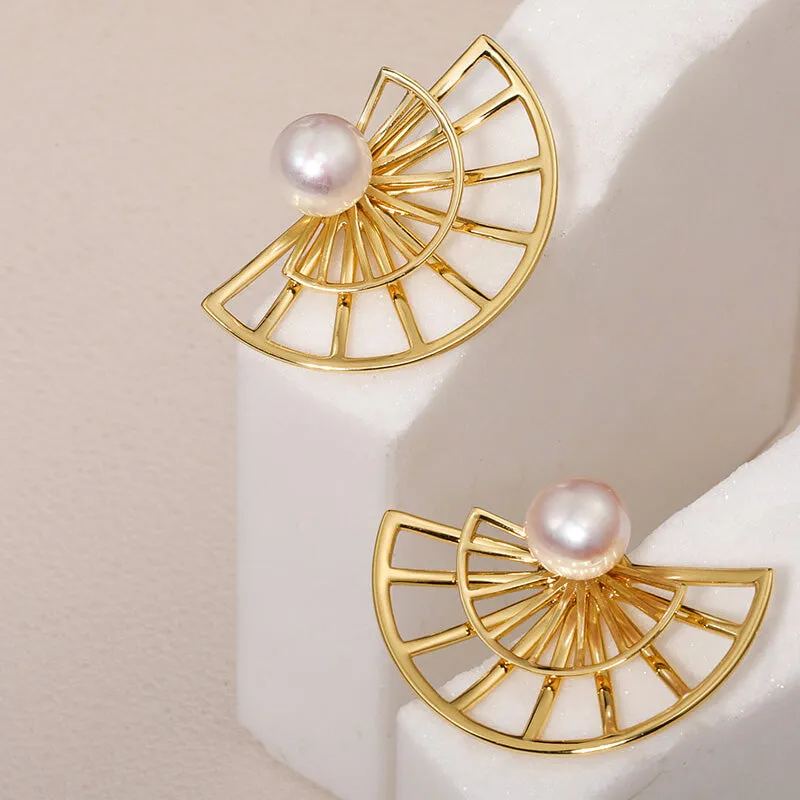 Pearl Sector Earring Jackets