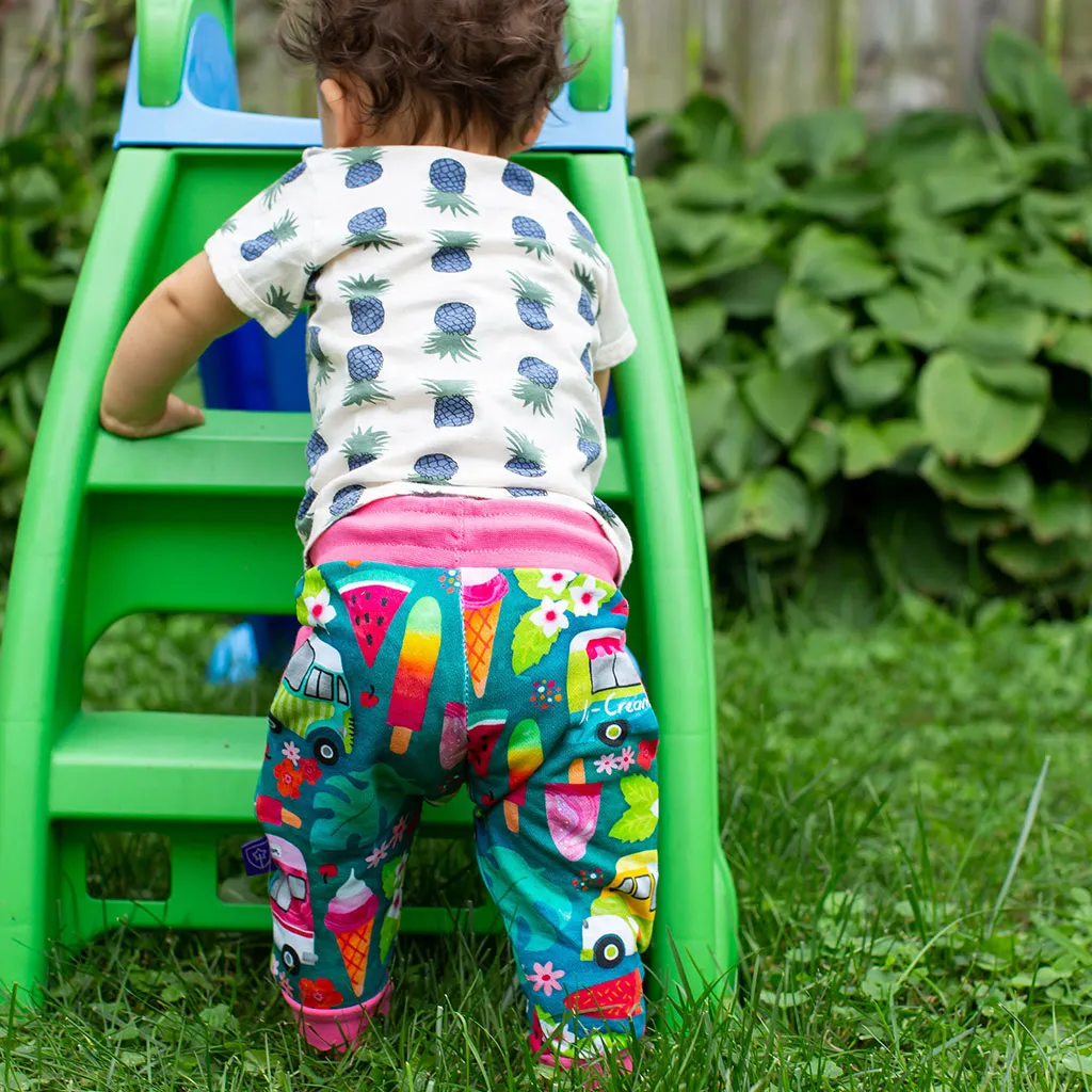 "Anything is Popsicle" Ice Cream Trucks French Terry Jogger Pants