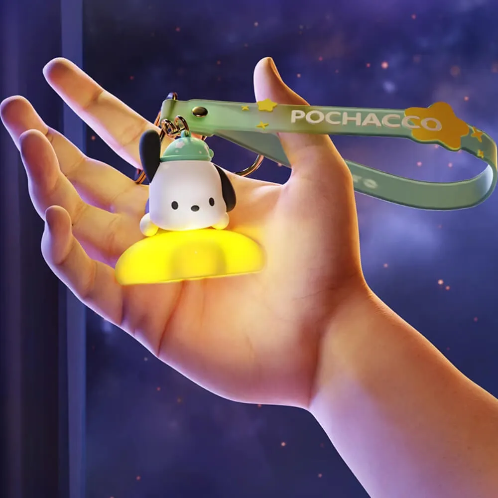 Sanrio Star Keychain Night Light Charm