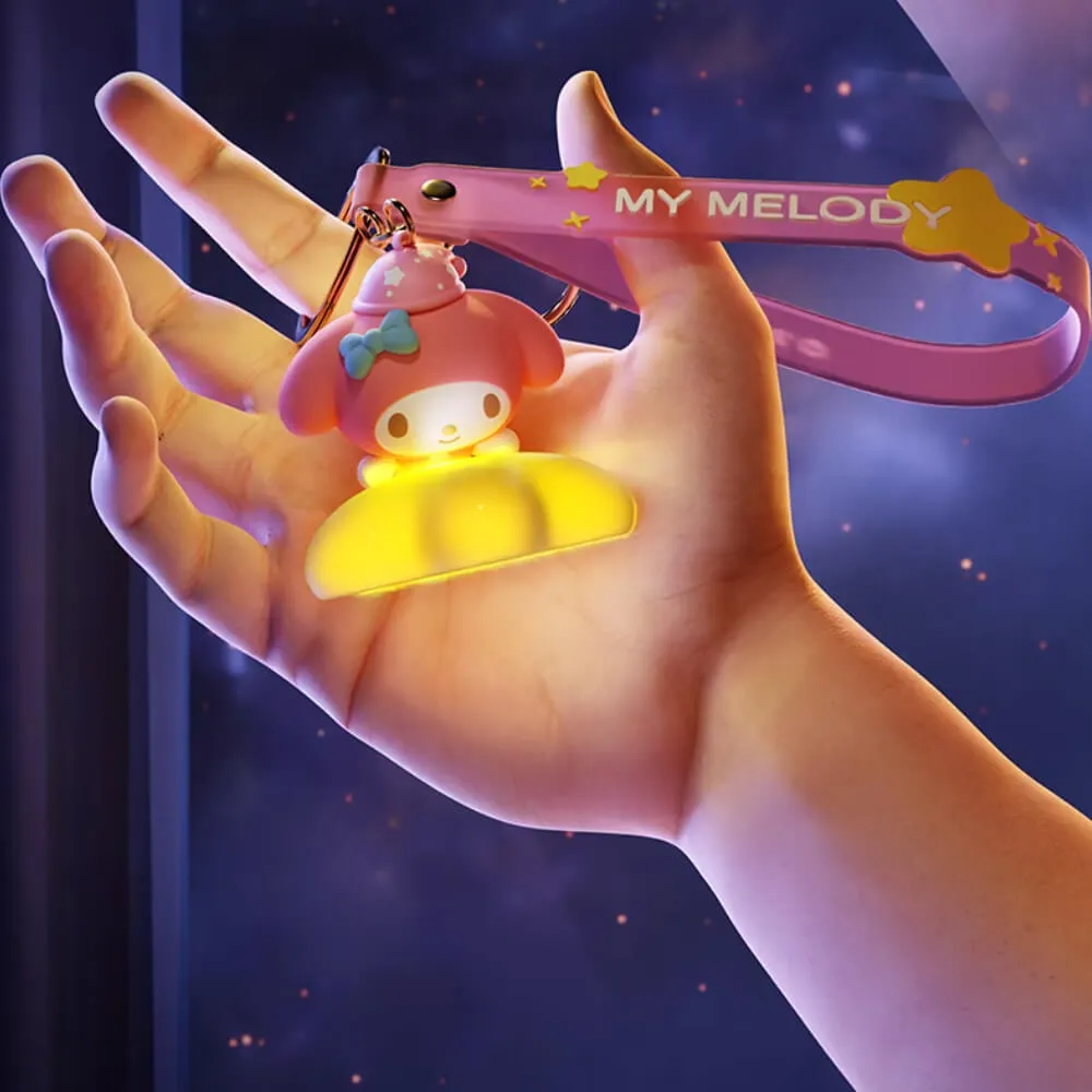 Sanrio Star Keychain Night Light Charm