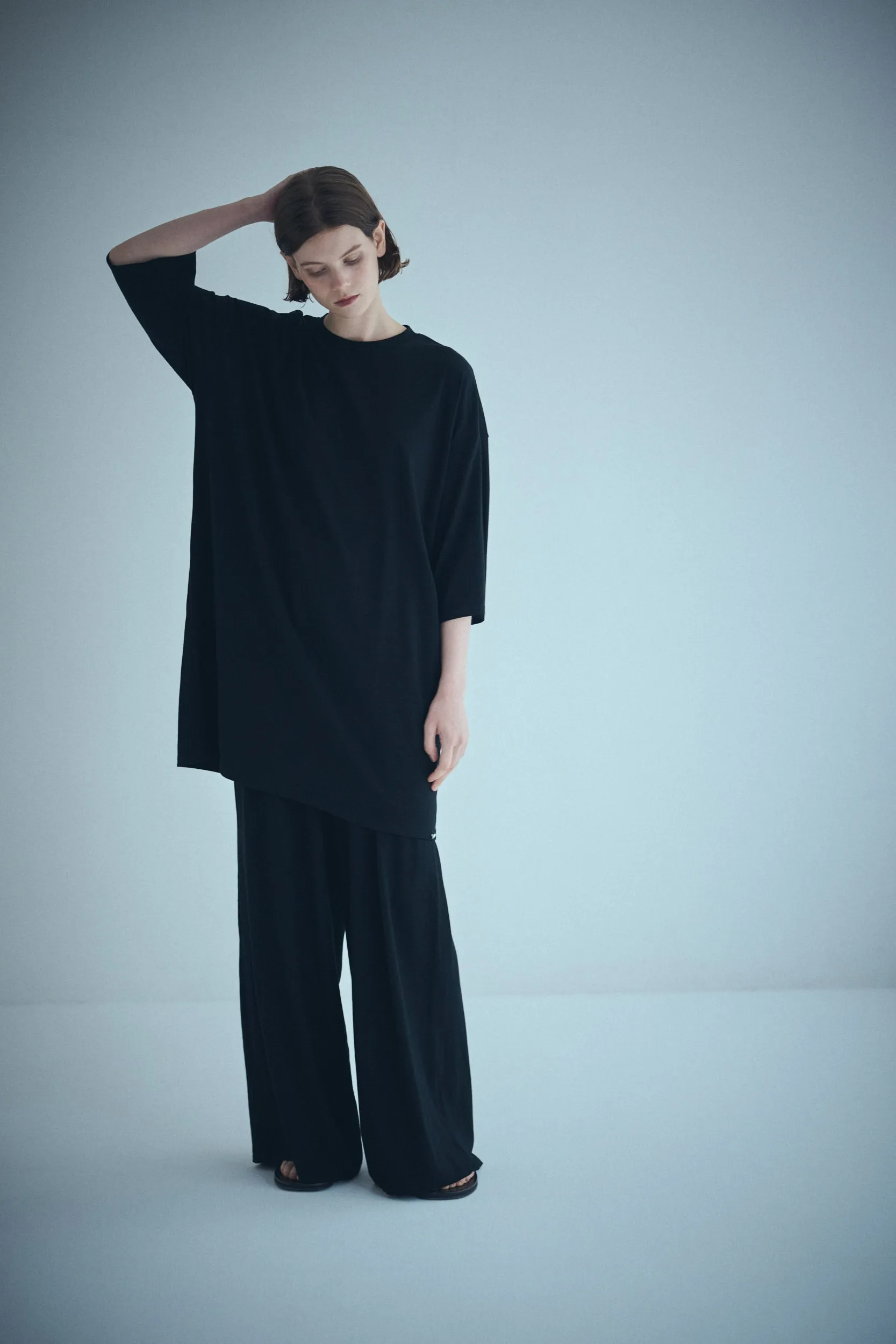 SEA SARDINE CELLULOSE COZY OVERSIZED PULLOVER