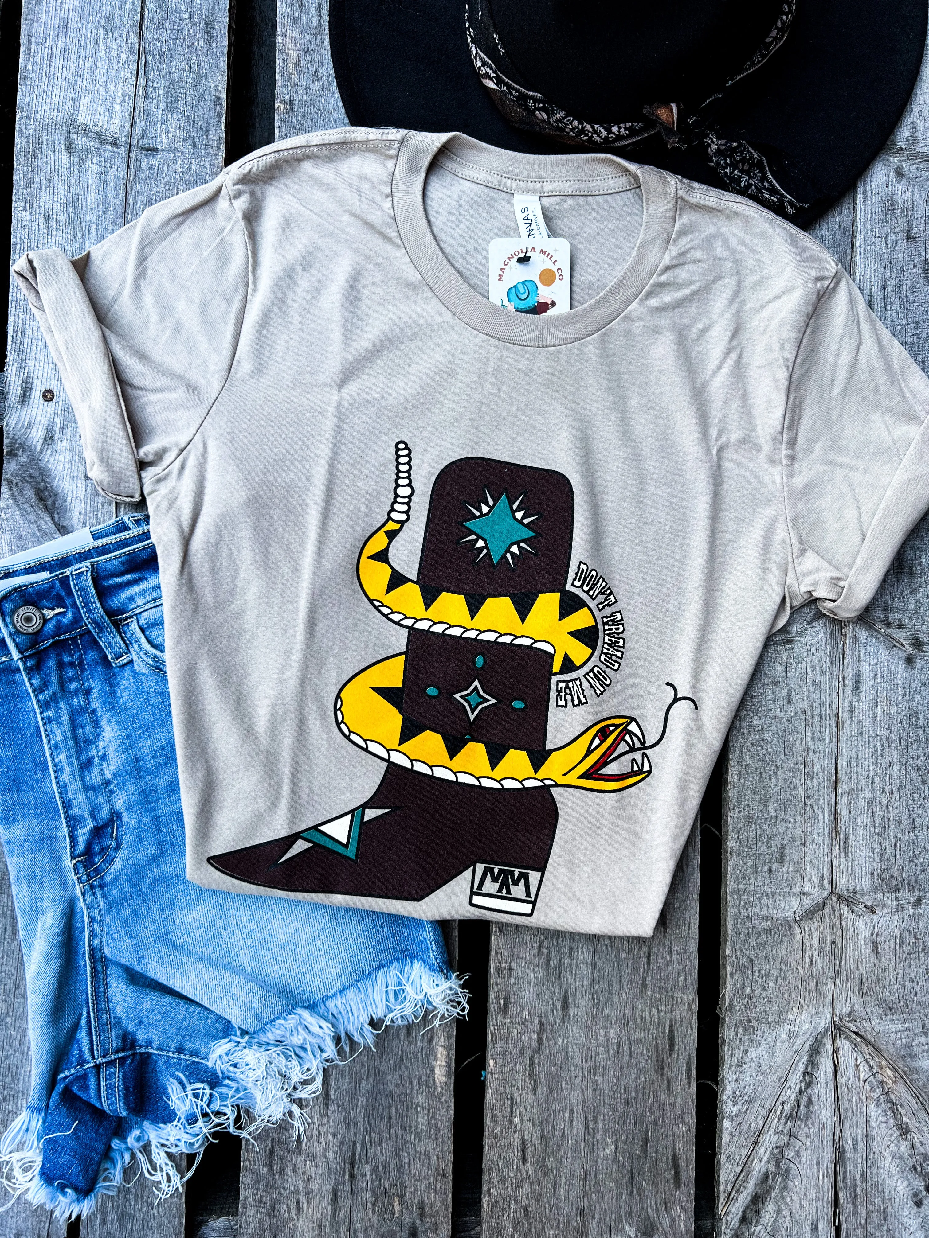Snake N Boot Graphic
