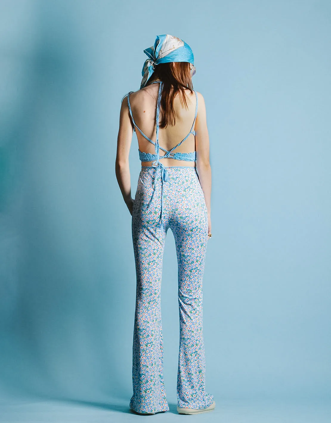 Wildflowers flared trousers