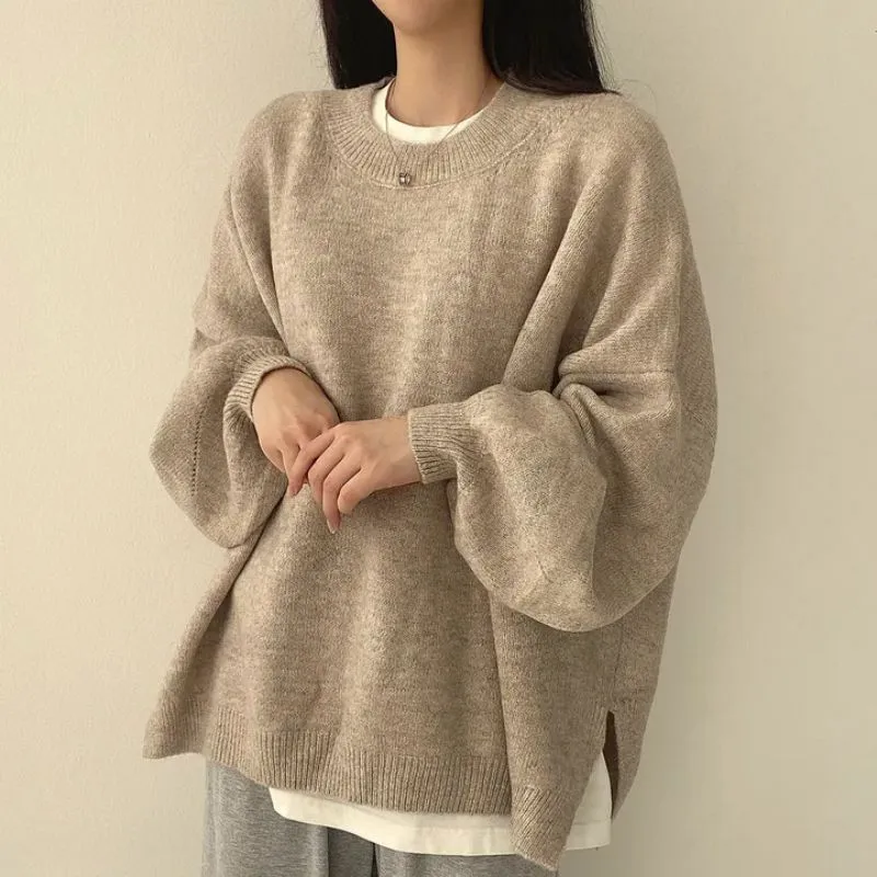 Womens Cozy Warm Casual Oversized Sweater