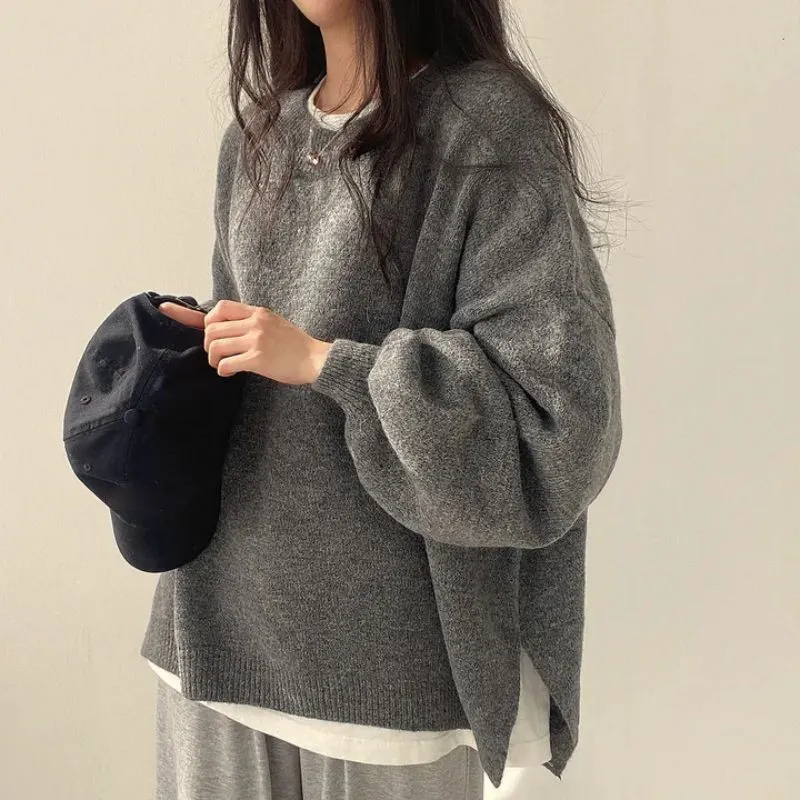 Womens Cozy Warm Casual Oversized Sweater
