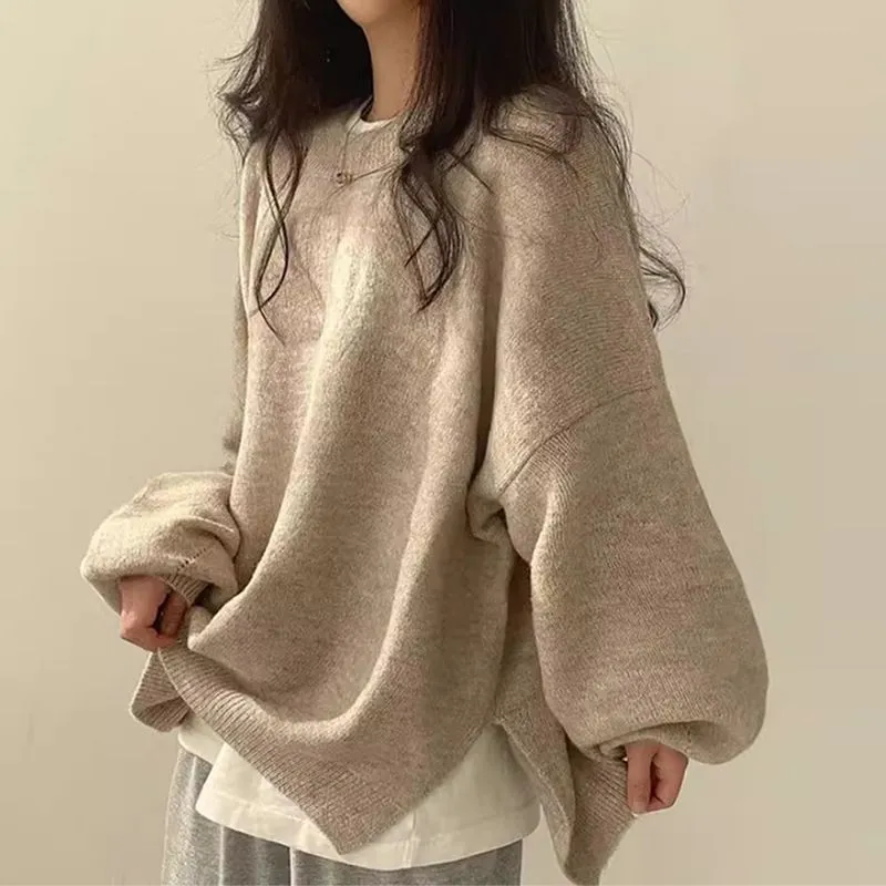 Womens Cozy Warm Casual Oversized Sweater