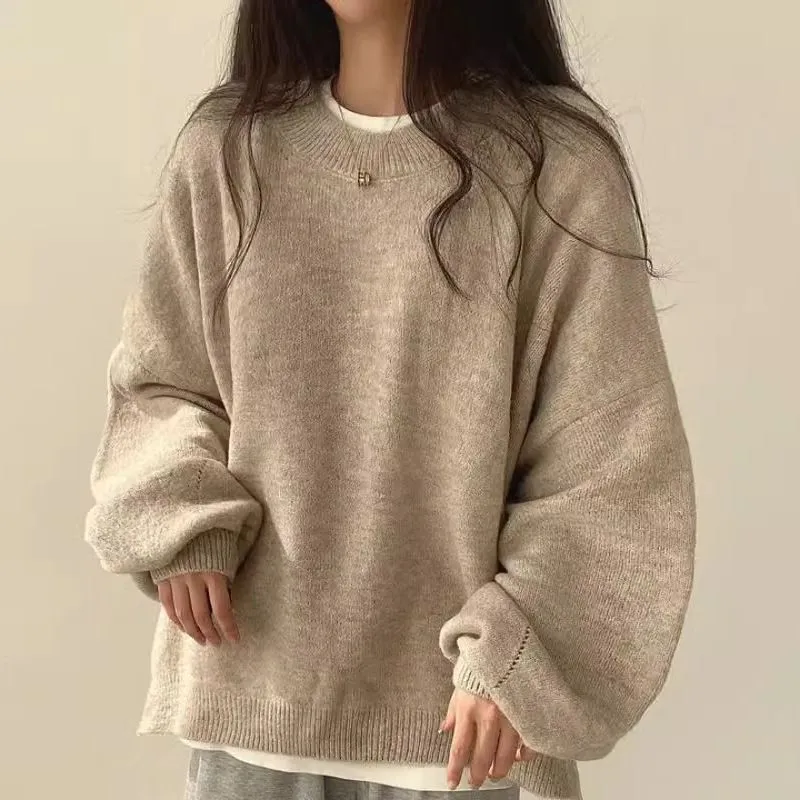 Womens Cozy Warm Casual Oversized Sweater