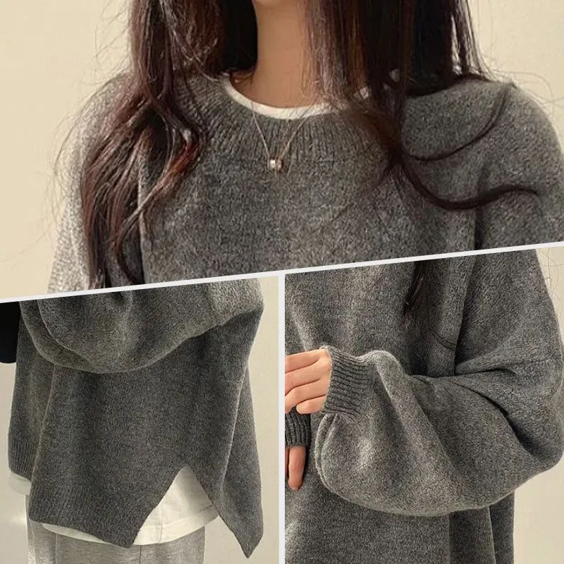 Womens Cozy Warm Casual Oversized Sweater
